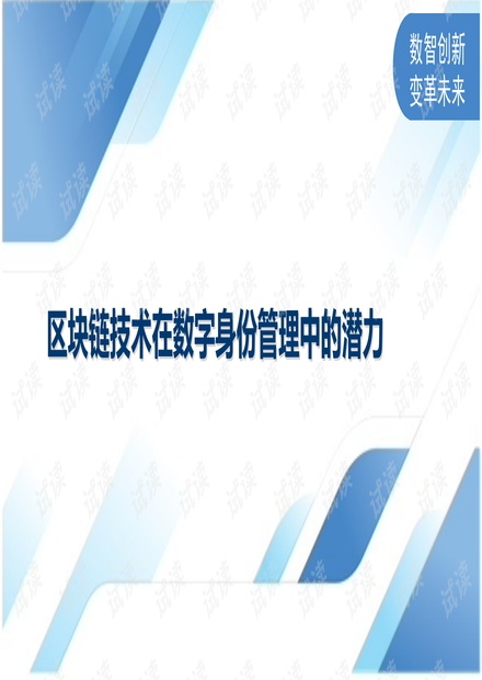 区块链技术在社会治理中的潜力与影响探讨